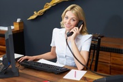 Receptionist needed to work in USA